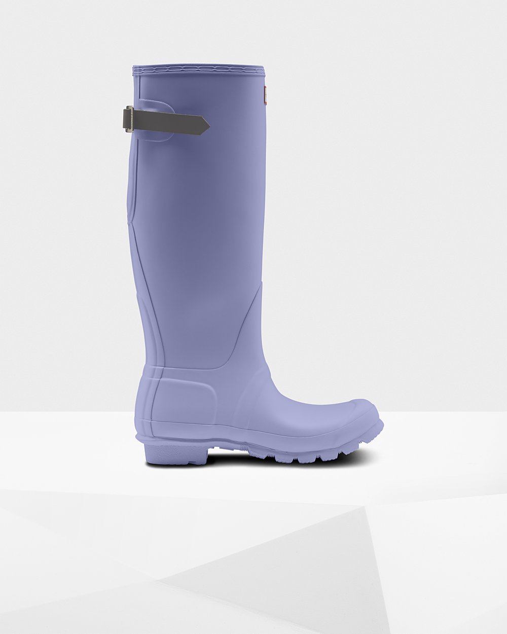 Bottes Hautes de Pluie Hunter Original Back Adjustable Femme Violette TOHSIUZ-72